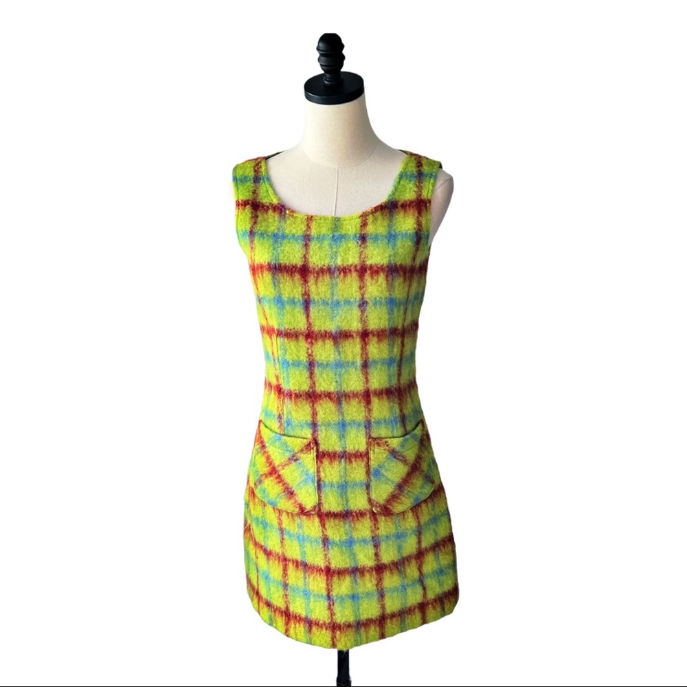 Maypole Retro Alpaca Plaid Jumper | S/M